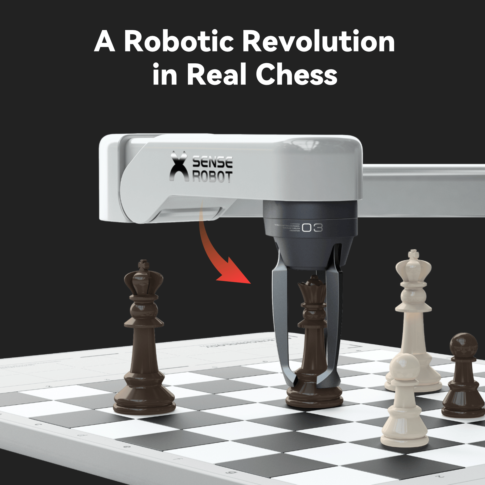 SenseRobot Chess - The World’s First Fully-Automated 3D Chess-Playing Robot and AI Coach - Chess Computer - Chess-House