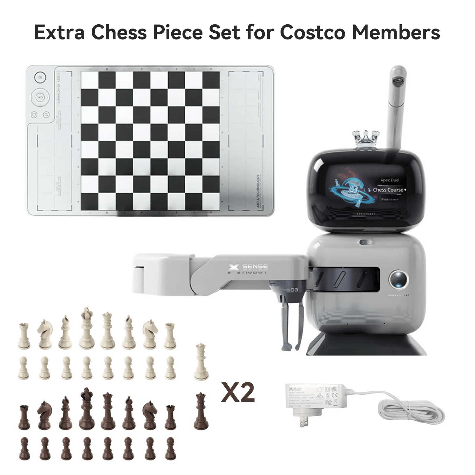 SenseRobot Chess - The World’s First Fully-Automated 3D Chess-Playing Robot and AI Coach - Chess Computer - Chess-House