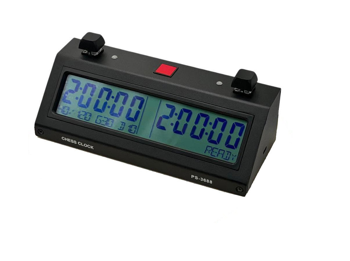 SilverBack Chess Clock by Chess Gorilla - Clock - Chess-House