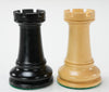 SINGLE REPLACEMENT PIECES: 4" Executive Chessmen - Ebonized - Parts - Chess-House