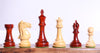 SINGLE REPLACEMENT PIECES: 4" Padauk Supreme Staunton Pieces - Parts - Chess-House