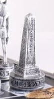 SINGLE REPLACEMENT PIECES: Gold and Silver Egyptian Chess Set - Parts - Chess-House