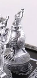 SINGLE REPLACEMENT PIECES: Gold and Silver Egyptian Chess Set - Parts - Chess-House