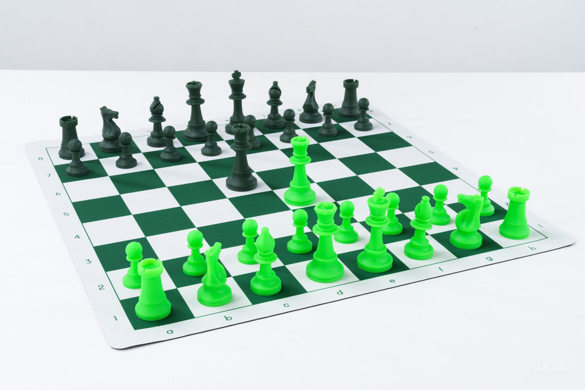 Stealth Set - Flex Pad Silicone Chess Set