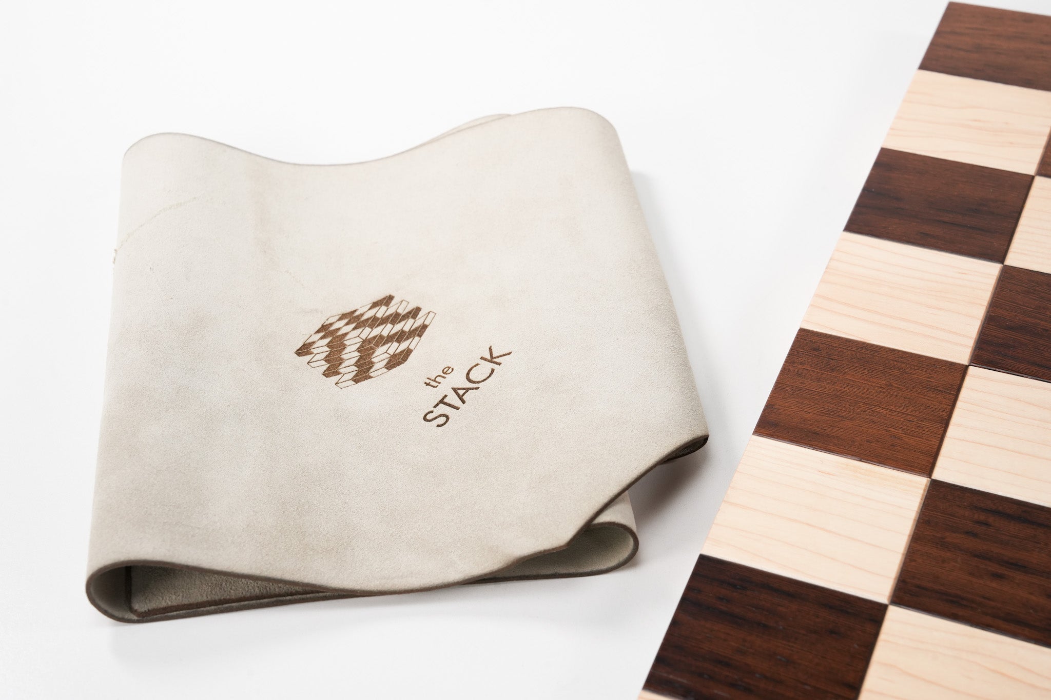the STACK Chessboard - Tournament Edition - Light Wenge and Maple LIMITED EDITION - Board - Chess-House
