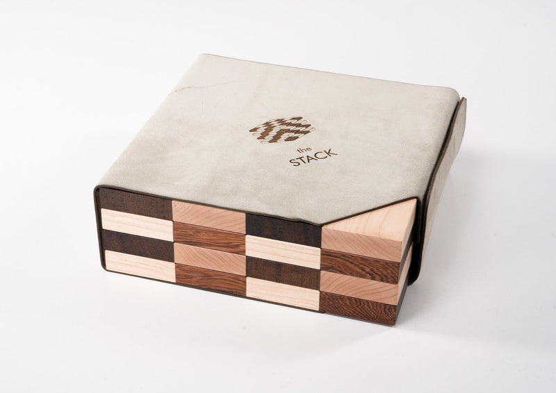 the STACK Chessboard - Tournament Edition - Light Wenge and Maple LIMITED EDITION