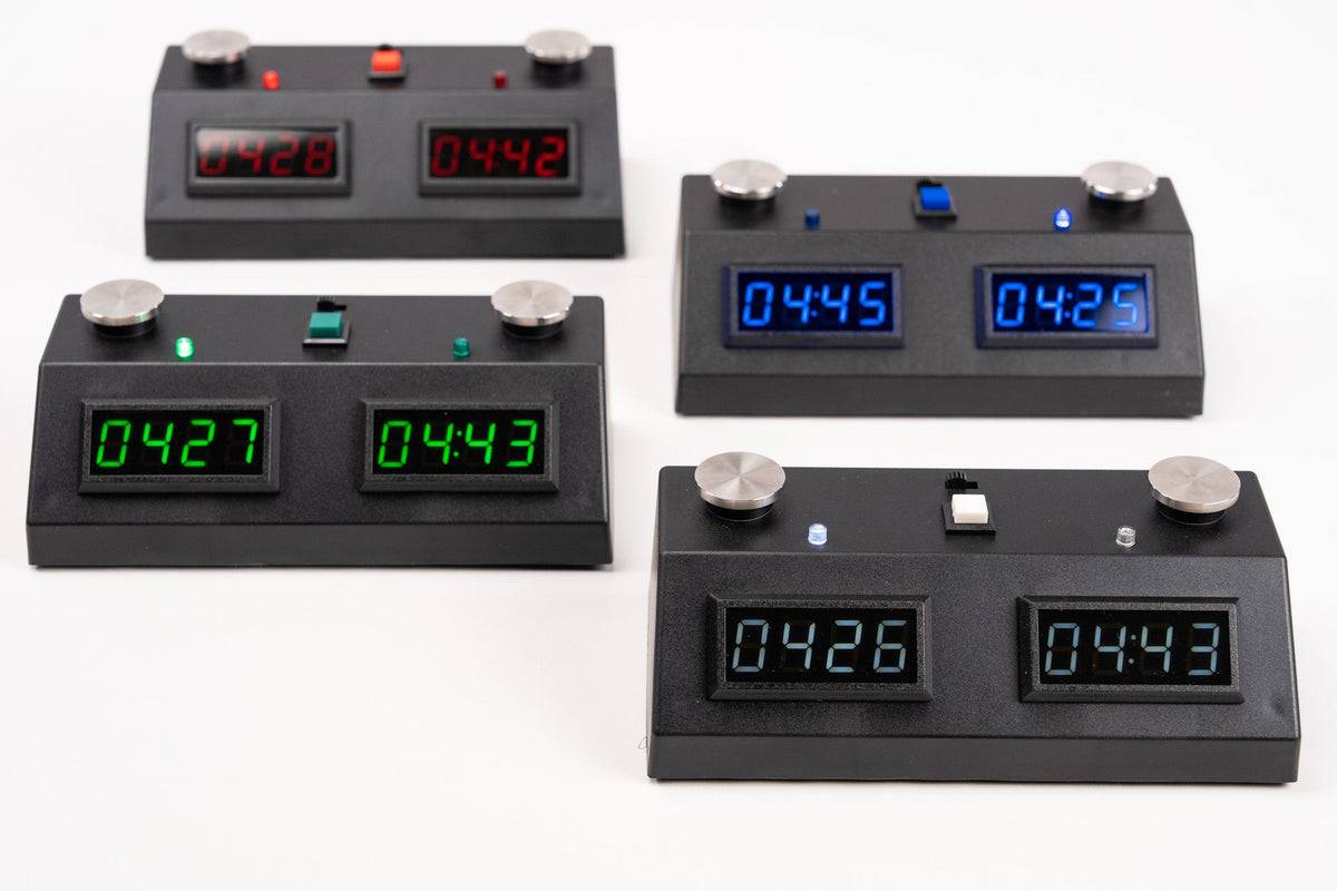 ZMF-II Black Digital Chess Clock LED