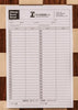 1000 Tournament Chess Scoresheets (10 Pads) - Book - Chess-House