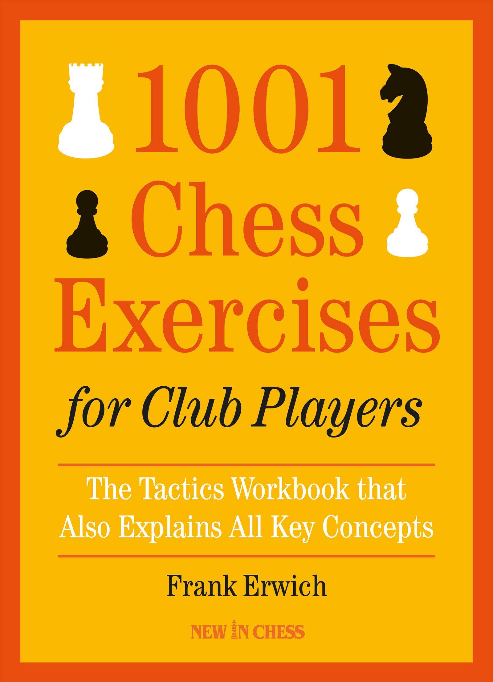 1001 Chess Exercises Club Players - Erwich - Book - Chess-House