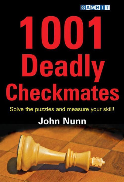 1001 Deadly Checkmates - Nunn - Book - Chess-House