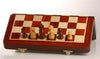 12" Magnetic Folding Chess Set in Blood Rosewood/Maple - Chess Set - Chess-House