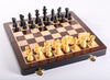 12" Magnetic Folding Chess Set in Rosewood Boxwood - Chess Set - Chess-House