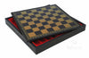 13 3/4" Eco-Leatherette Cabinet Chess Board - Board - Chess-House