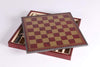 13 3/4" Leatherette Cabinet Chess Board - Board - Chess-House