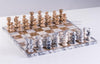 13" Onyx Chess Set - Grey and Swirled - Chess Set - Chess-House