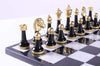 13" Onyx Chess Set with Florentine Pieces - Chess Set - Chess-House
