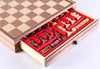 15" Wooden Chess/Checker Set - Chess Set - Chess-House