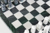 16" Black and White Marble Chess Set - Chess Set - Chess-House