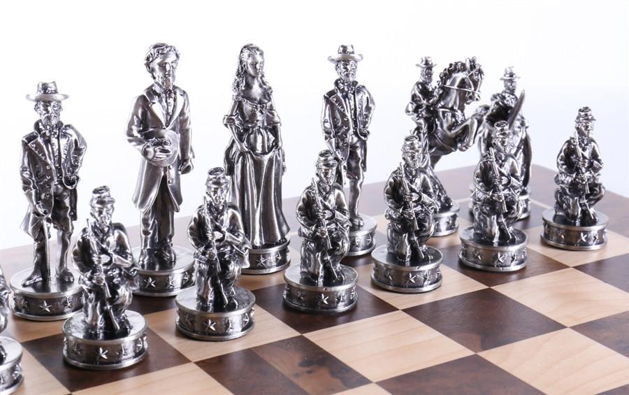 16" Civil War - Theme Chess Set - Chess Set - Chess-House