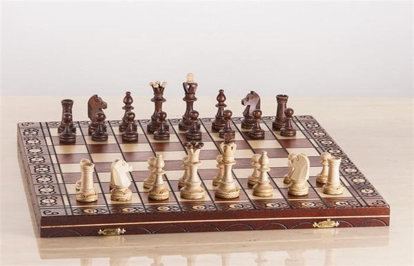 16" Senator Wooden Chess Set - Chess Set - Chess-House