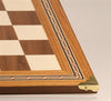 17.5" Mosaic Chessboard with Brass corners - Board - Chess-House