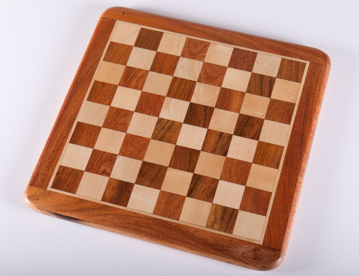 17" Acacia Chess Board - Board - Chess-House