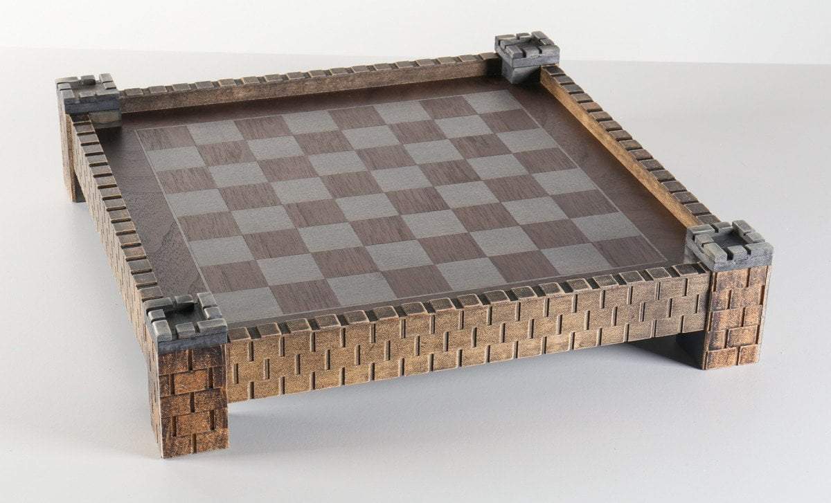 17" Fortress Chessboard - Board - Chess-House