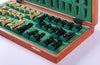 18.5" Folding Tournament Chess Set - 3.5" Black & Boxwood - Chess Set - Chess-House
