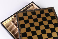 19" Leatherette Cabinet Chess Board - Board - Chess-House