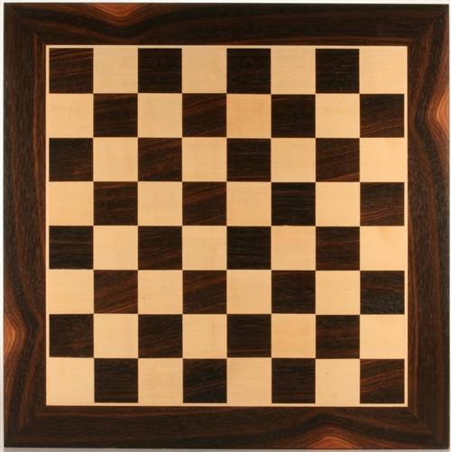 19" Wood Chessboard - Black Stained - Board - Chess-House
