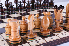 20" Large King's Inlaid Chess Set - Chess Set - Chess-House