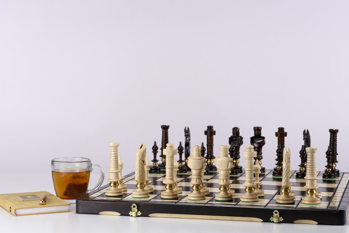 25" Large Royal Deluxe Chess Set - Chess Set - Chess-House