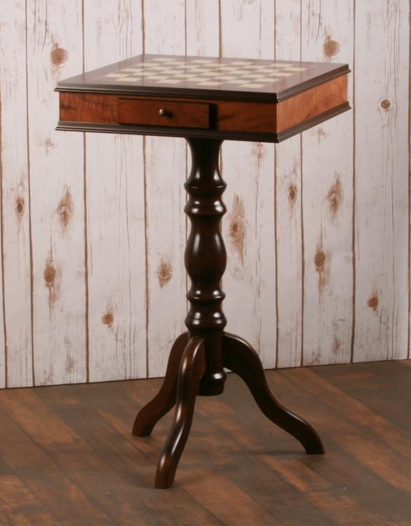 27" Roma Chess and Checkers Table - Table - Chess-House