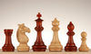 3 1/4" Meghdoot Staunton Redwood Chess Pieces - Piece - Chess-House