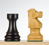 3 3/4" French Series Wood Chess Pieces - Ebonized - Piece - Chess-House