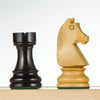 3 7/8" German Staunton Chessmen - Ebonized - Piece - Chess-House