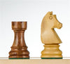 3 7/8" German Staunton Chessmen - Golden Rosewood - Piece - Chess-House