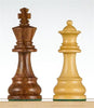 3 7/8" German Staunton Chessmen - Golden Rosewood - Piece - Chess-House