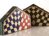 3 Player Medium Wood Chess Set - Tri color board - Chess Set - Chess-House