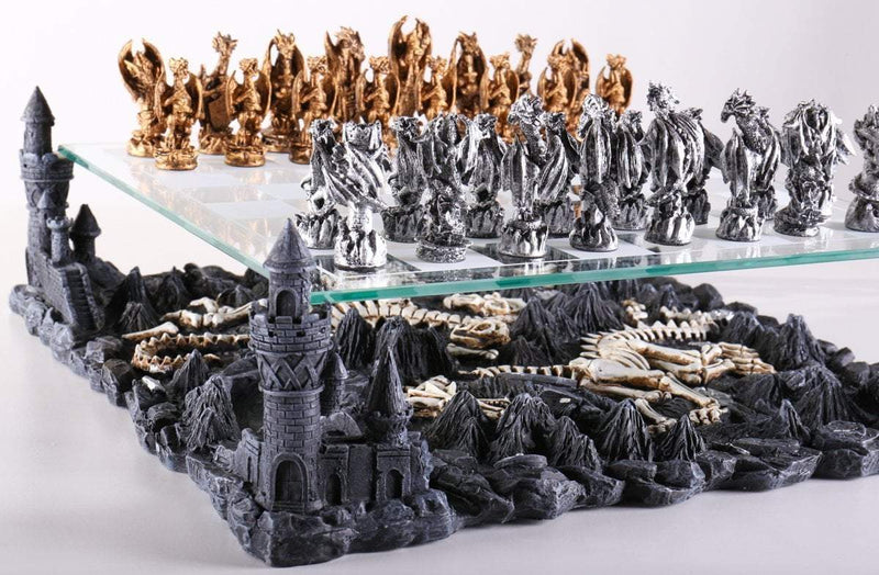 3D Dragon Chess Set