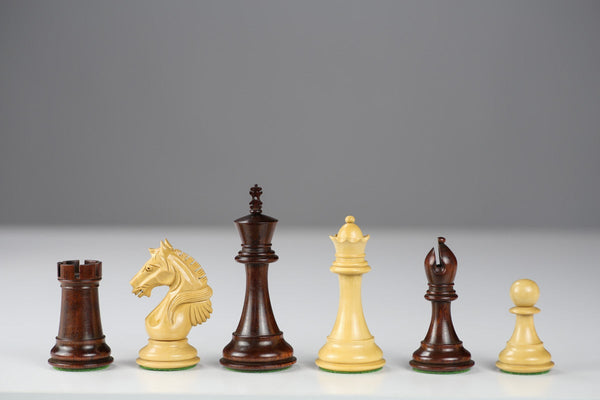 4.25" Ajanwood Shield Chessmen - Piece - Chess-House
