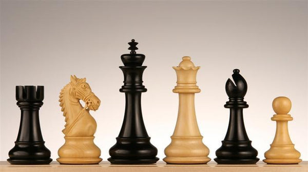 4.5" Royal Knight Chess Pieces, Budrosewood - Piece - Chess-House