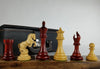 4" Alexander Staunton Padauk Wood Chess Pieces With Box - Piece - Chess-House