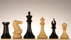 4" Ebony & Kari Wood Staunton Chessmen - Piece - Chess-House