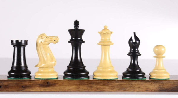 SINGLE REPLACEMENT PIECES: 4" Executive Chessmen - Ebonized
