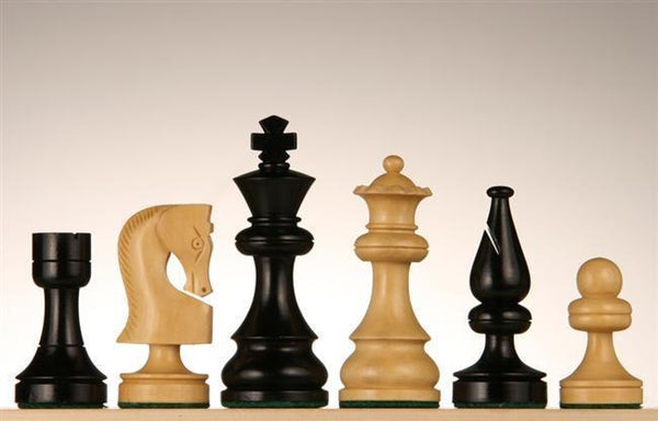 4" Russian Chessmen - Ebonized Piece