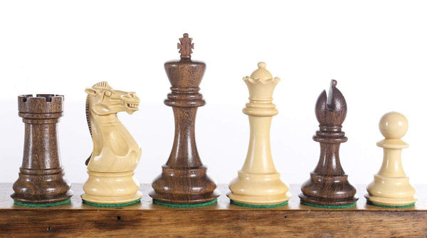 4" Staunton Style Kikkerwood Chessmen Piece