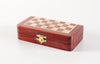 5" Magnetic Folding Chess Set in Blood Rosewood & White Maple - Chess Set - Chess-House
