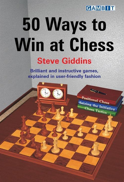50 Ways to Win at Chess - Giddins - Book - Chess-House
