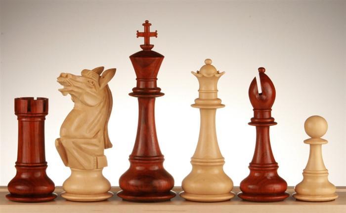 6" Napoleon Budrosewood Chess Pieces - Piece - Chess-House